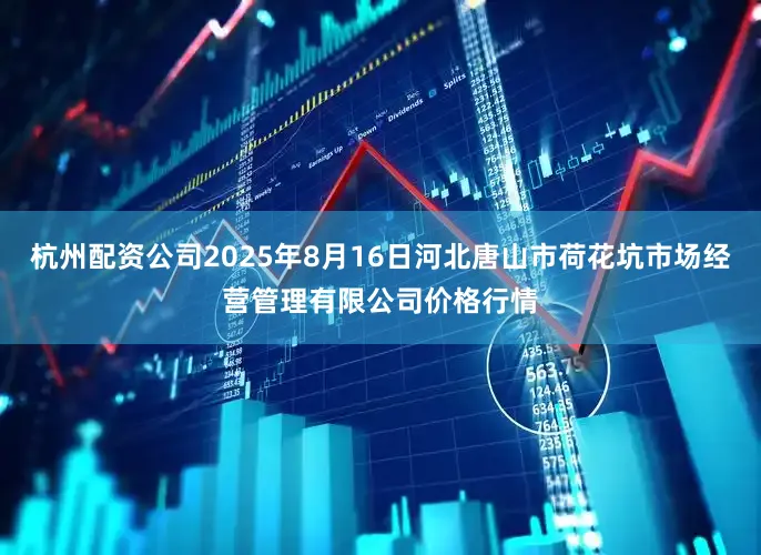 杭州配资公司2025年8月16日河北唐山市荷花坑市场经营管理有限公司价格行情